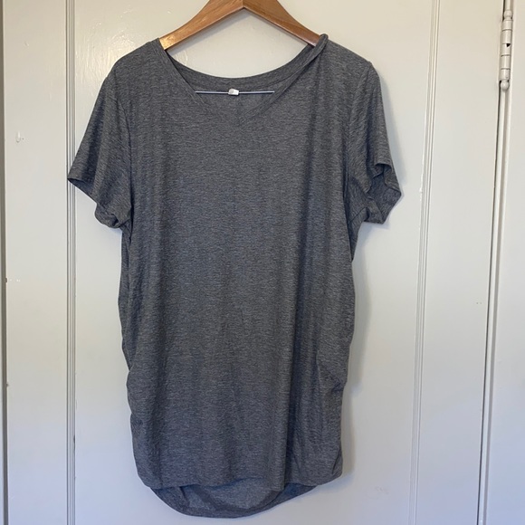 Isabel Maternity by Ingrid & Isabel Tops - 2XL ISABEL MATERNITY GREY V NECK